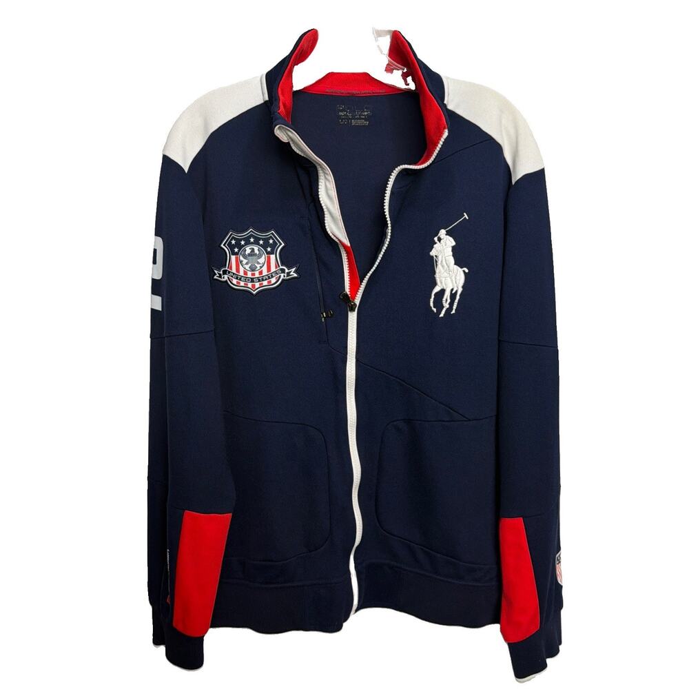 Polo Sport Ralph Lauren Performance Track Jacket US #2 Big Pony Size Large